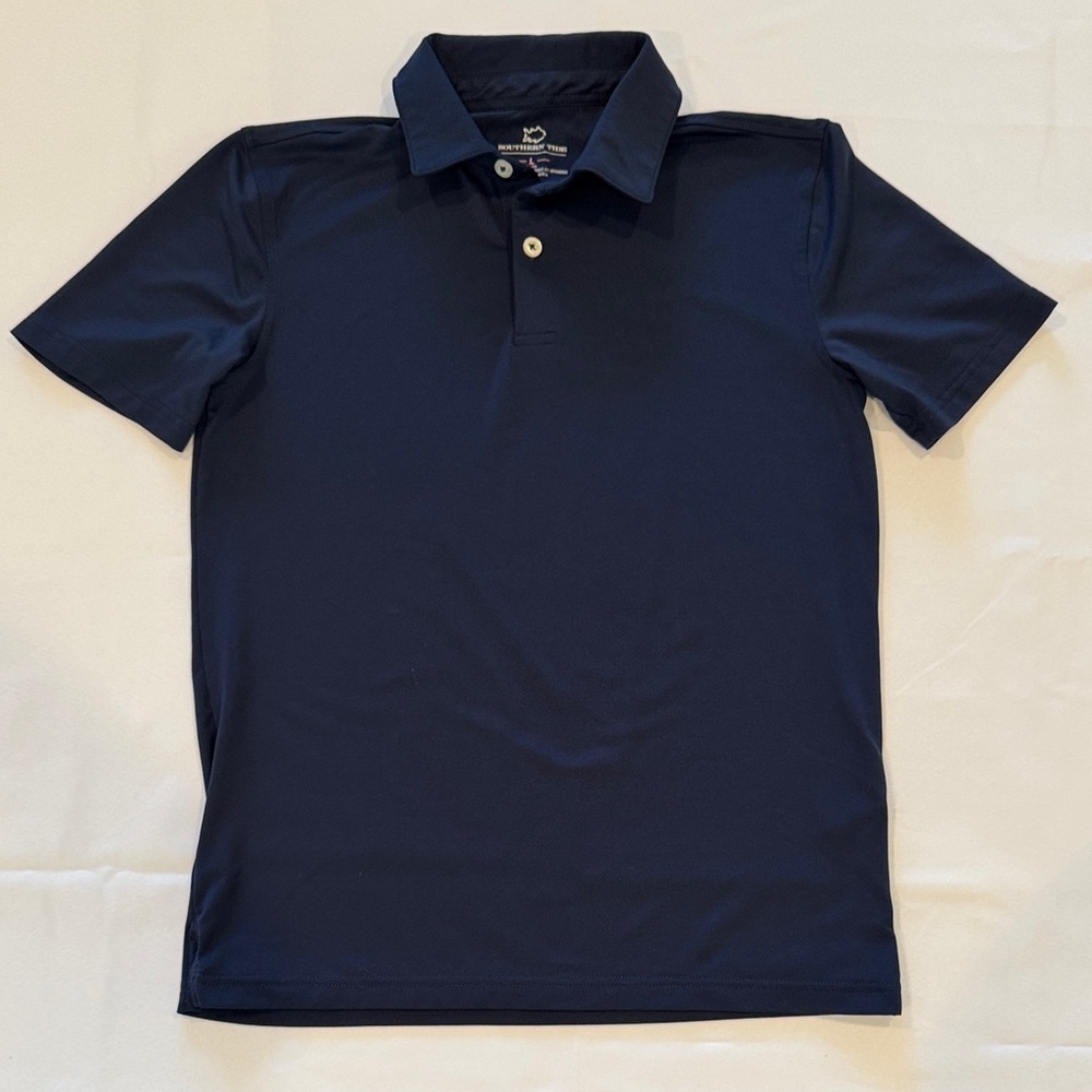 Southern Tide Kids Navy Polo Shirt
